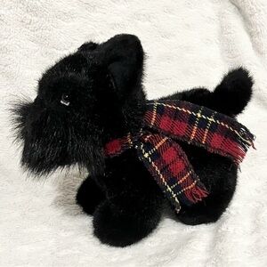 Russ Berrie and Co Vintage 1989 Scottish Terrier Shadow Collector’s Plush Toy